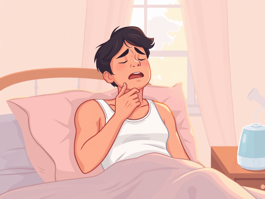 8 أسباب تجعلك تستيقظ مع التهاب في الحلق رغم أنك لست مريضًا